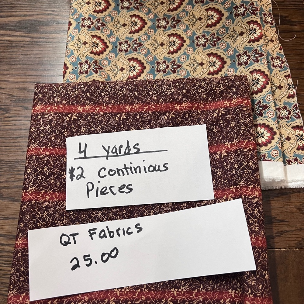 Multicolor Fabric Bundle